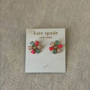 Kate Spade Multicolor Flower Earrings